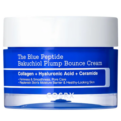CosRx The Blue Peptide Bakuchiol Plump Bounce Cream 50g