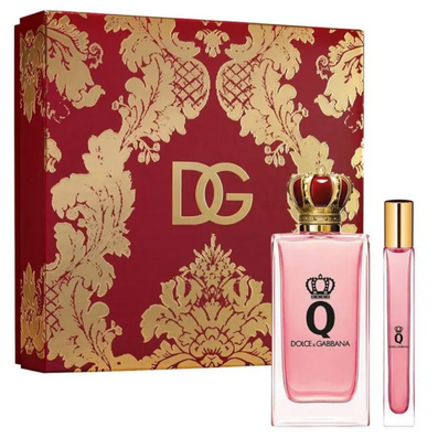 Dolce & Gabbana Q For Her Eau De Parfum Gift Set 100ml