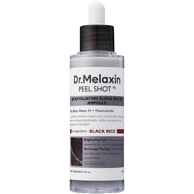 Dr. Melaxin Peel Shot Exfoliating Black Rice Ampoule 80ml
