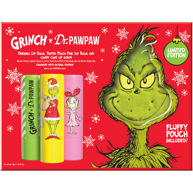 Dr. PawPaw X The Grinch Red Lip Care Gift Set