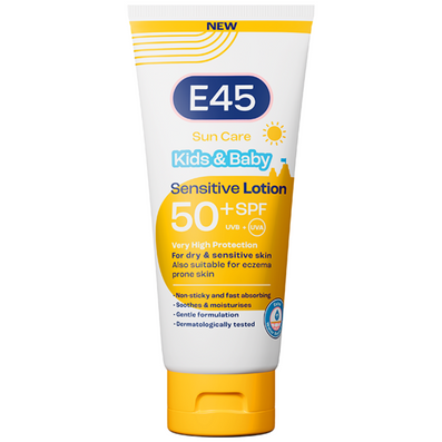 E45 Sun Care Kids & Baby Sensitive Lotion SPF50+ 180ml