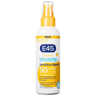 E45 Sun Care Kids & Baby Sensitive Spray SPF50+ 180ml