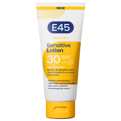 E45 Sun Care Sensitive Body Lotion SPF30 180ml