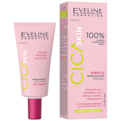 Eveline Cosmetics Cica Skin Moisturising & Toning CC Cream 30ml