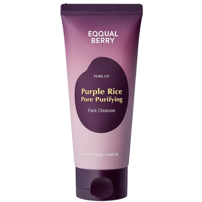 Eqqualberry Pore Fit Purple Rice Pore Purifying Pack Cleanser 130ml