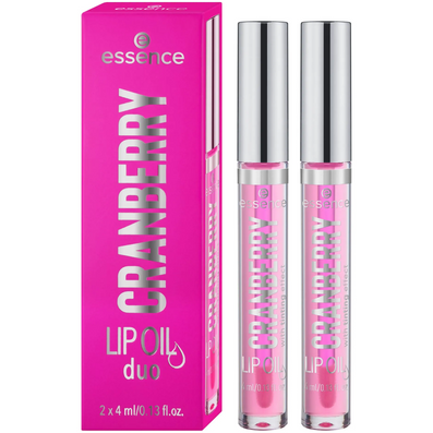 Essence Cranberry Lip Oil Duo 2 x 4ml
