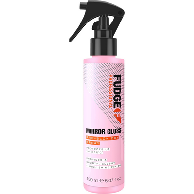 Fudge Professional Mirror Gloss Pre-Blow Dry Spray 150ml