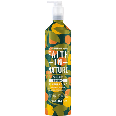 Faith In Nature Grapefruit & Orange Shampoo Aluminium Bottle 500ml