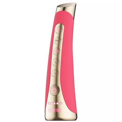 FOREO FAQ 102 High Frequency & Red Light Facial Rejuvenation Wand Pink Ruby