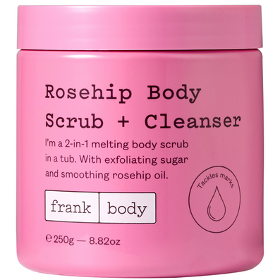 Frank Body Rosehip Body Scrub & Cleanser 250g