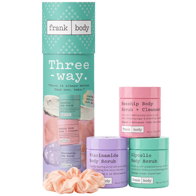 Frank Body Three-Way Body Scrub Gift Set