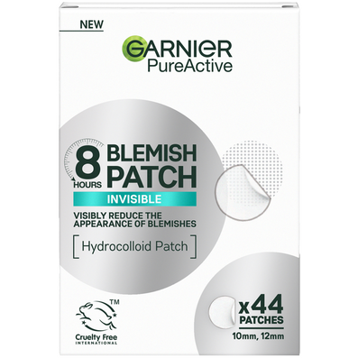 Garnier Pure Active 8 Hour Invisible Blemish Hydrocolloid Patches x44