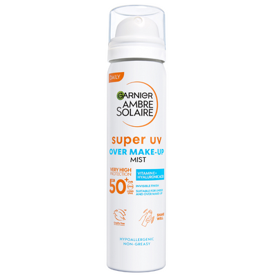 Garnier Ambre Solaire Super UV Over Makeup Mist SPF50+ 75ml