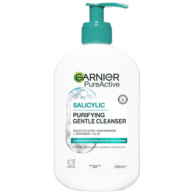 Garnier Pure Active Salicylic Acid Purifying Gentle Cleanser 250ml