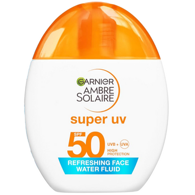 Garnier Ambre Solaire Super UV Refreshing Face Invisible Water Fluid SPF50 40ml
