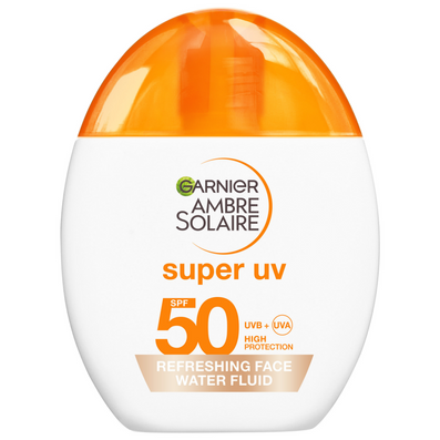 Garnier Ambre Solaire Super UV Refreshing Face Tinted Water Fluid SPF50 40ml