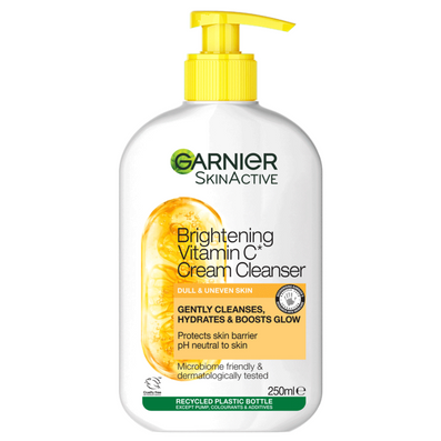 Garnier Skin Active Vitamin C* Brightening Cream Cleanser 250ml