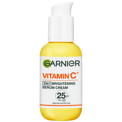 Garnier Skin Active Vitamin C* 2-In-1 Brightening Serum Cream SPF25 50ml