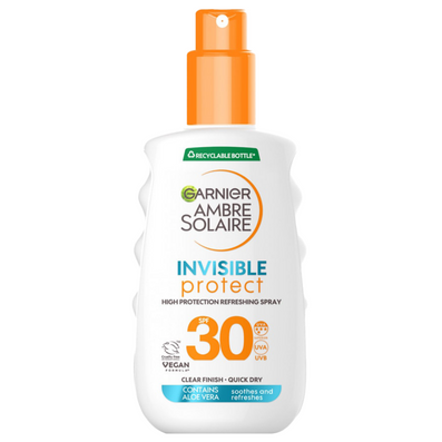 Garnier Ambre Solaire Invisible Protect Refresh Sun Spray SPF50+ 200ml