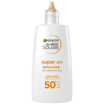 Garnier Ambre Solaire Super UV Vitamin C* Anti-Dark Spots Sun Protection Facial Fluid SPF50+ 40ml
