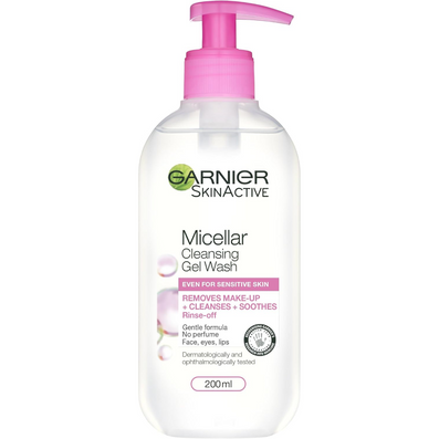 Garnier Skin Active Micellar Cleansing Gel Wash 200ml