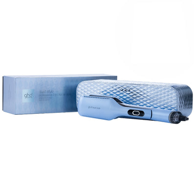 ghd Limited Edition Duet Professional 2-in-1 Hot Air Straightener Icy Blue Gift Set