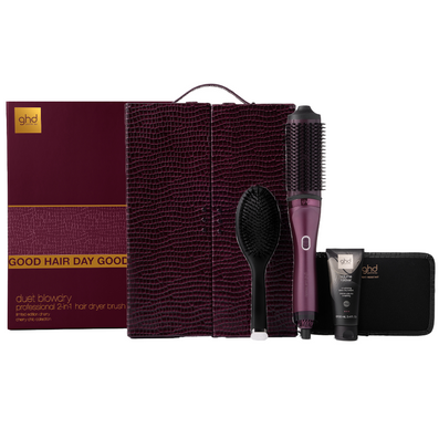 ghd Limited Edition Duet Professional 2-in-1 Blow Dry Brush Cherry Chic Gift Set