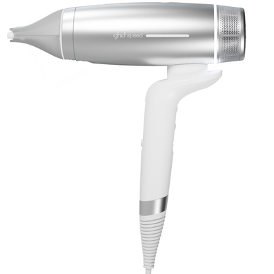 ghd Speed Professional Hair Dryer Silver White