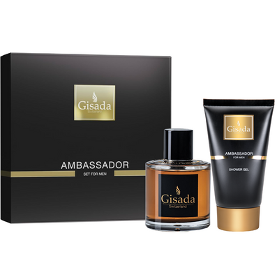 Gisada Ambassador Men Eau De Parfum Gift Set 50ml