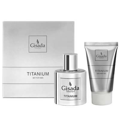 Gisada Titanium Eau De Parfum Gift Set 50ml