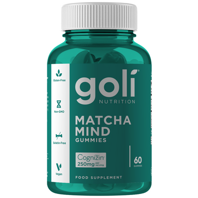 Goli Nutrition Matcha Mind Cognitive Gummies x60