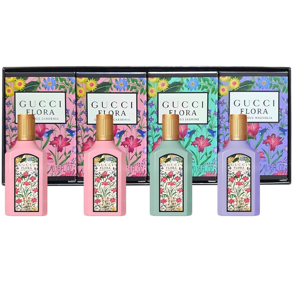 Gucci Flora Fragrance Mini Discovery Gift Set x 5ml – Justmylook