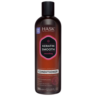 Hask Keratin Smooth Protein Smoothing Conditioner 355ml