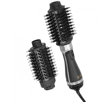 Hot Tools Black Gold 2-In-1 Volumiser Hot Brush & Dryer