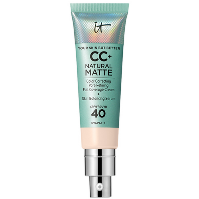 IT Cosmetics Your Skin But Better CC+ Natural Matte Colour Correcting Full Coverage Cream SPF40 32ml