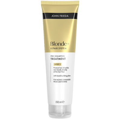 John Frieda Blonde+ Repair System Pre-Shampoo Treatment 150ml
