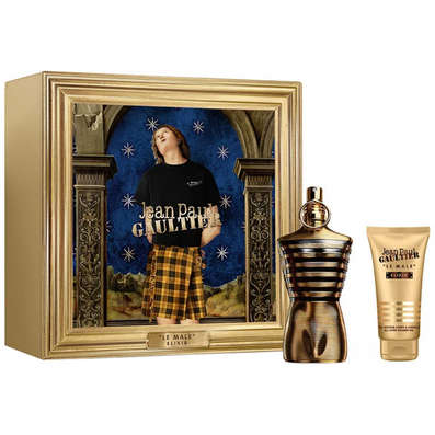 Jean Paul Gaultier Le Male Elixir Parfum & Shower Gel Gift Set 125ml