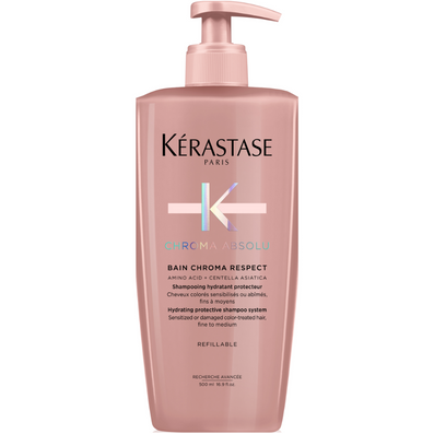 Kérastase Chroma Absolu Bain Chroma Respect Protective Shampoo Refillable Bottle 500ml
