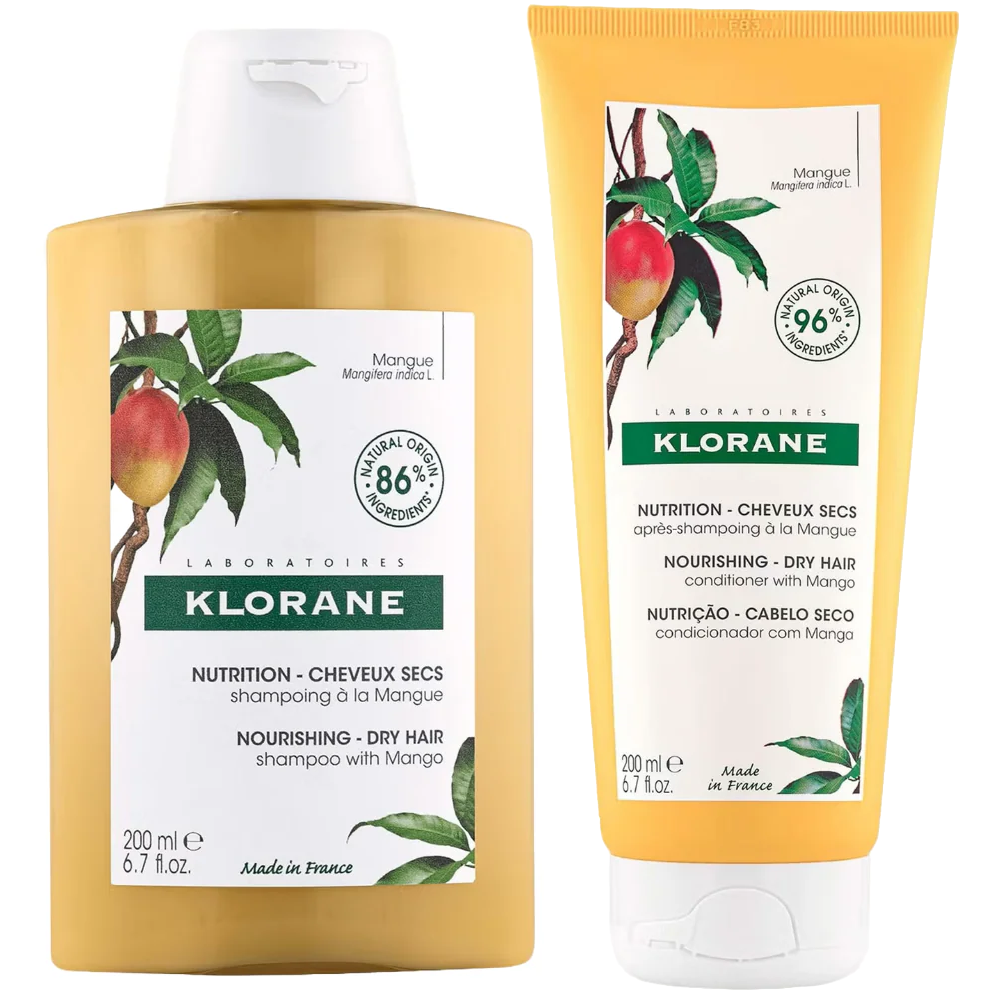 Klorane Mango Nourishing Shampoo Conditioner Twin 2 X 200ml Justmylook klorane-mango-nourishing-shampoo-conditioner-twin-2-x-200ml-justmylook