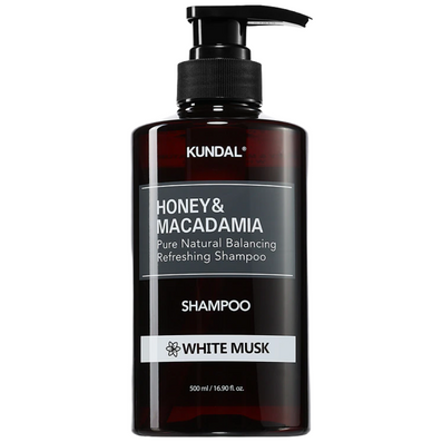 Kundal Natural Caffeine Shampoo Deep Cleansing Shampoo White Musk 500ml