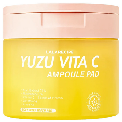 Lalarecipe Yuzu Vita C Ampoule Soft Jelly Touch Pads x80