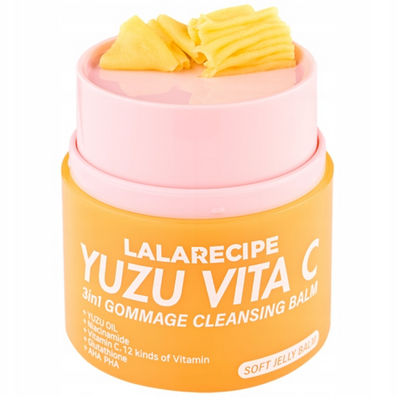 Lalarecipe Yuzu Vita C 3-In-1 Gommage Cleansing Balm 50ml