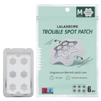Lalarecipe Trouble Spot Patch Magnesium Blemish Patch Care Medium x6