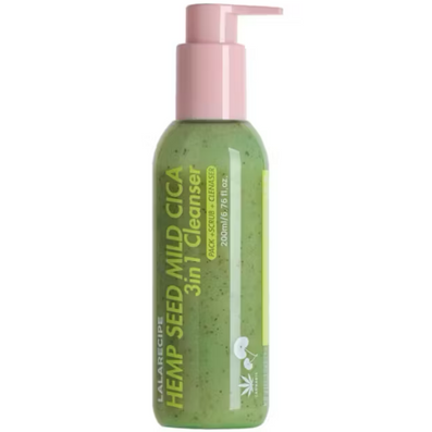 Lalarecipe Hemp Seed Mild Cica 3-In-1 Cleanser 200ml