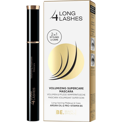 Long 4 Lashes Volumising Supercare Mascara Black 8ml