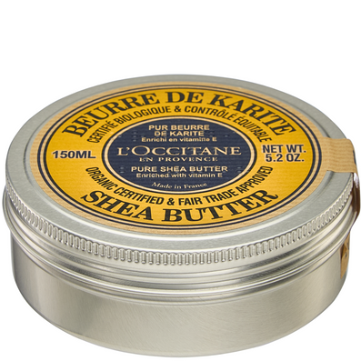L'Occitane Organic Certified Pure Shea Butter 150ml