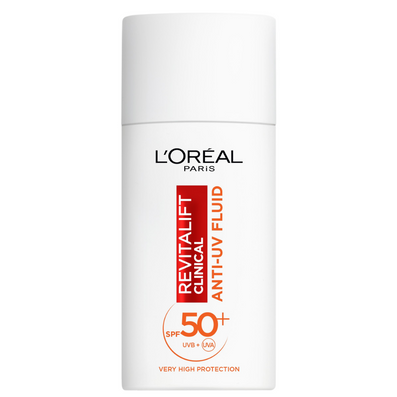 L'Oreal Paris Revitalift Clinical Vitamin C Anti-UV Invisible Fluid SPF50+ 50ml