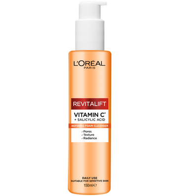 L'Oreal Paris Revitalift Vitamin C & Salicylic Acid Cleanser 150ml