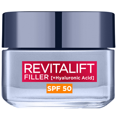 L'Oreal Paris Revitalift Filler Deep Replumping Anti-Ageing Day Cream SPF50 50ml