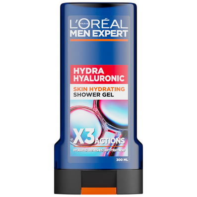 L'Oreal Paris Men Expert Hydra Hyaluronic Skin Hydrating Shower Gel 400ml